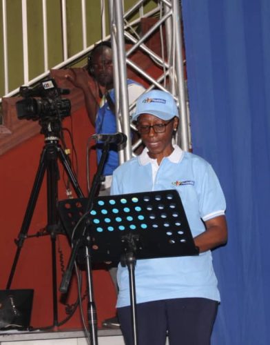 CRTV 2 Ouvefrture des journées de la production 1ere édition Mme Samba Ekoumou Yolande